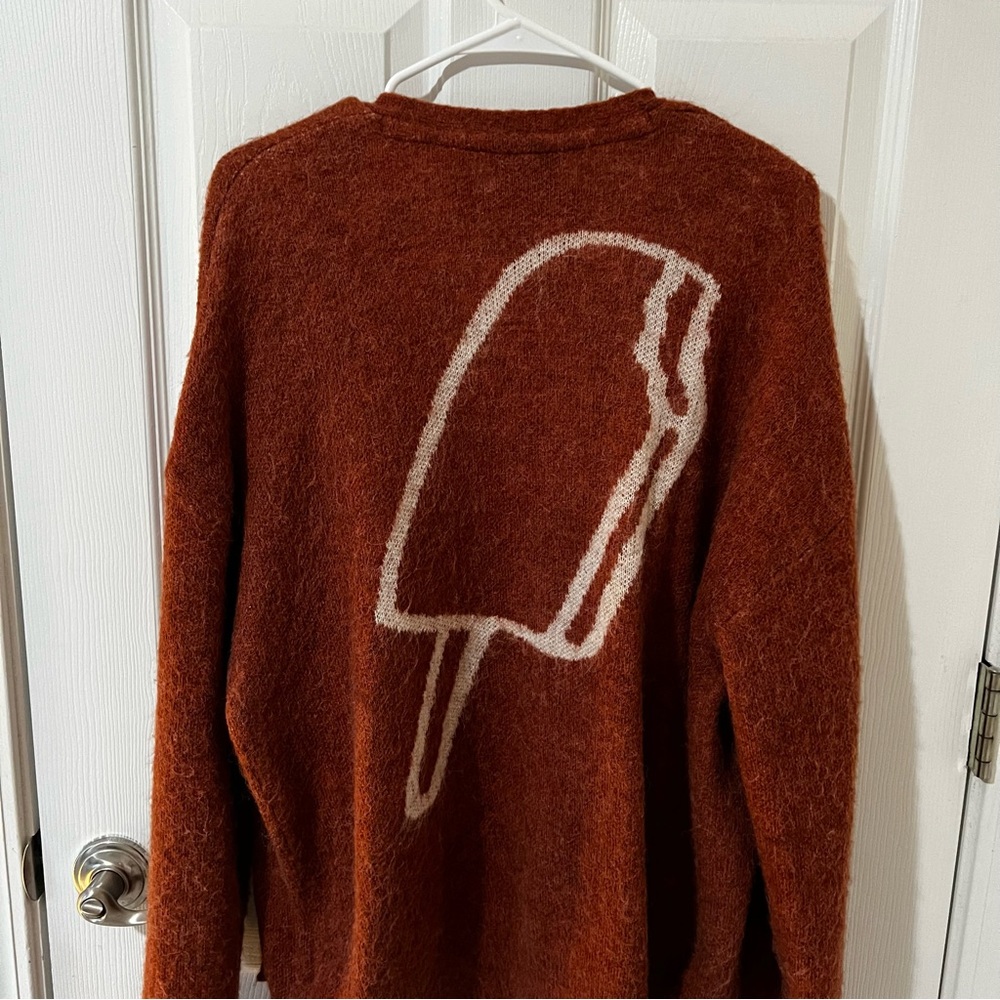 Billionaire Boys Club ICE CREAM ORANGE CARDIGAN